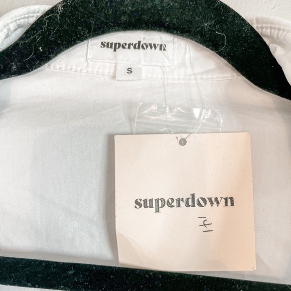 NWT Revolve superdown sophie draped mini dress - Picture 3 of 10